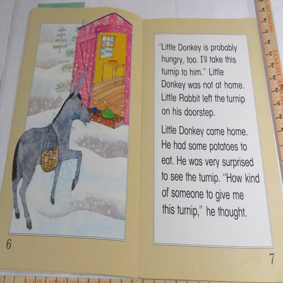 The Rabbit and the Turnip (almost 2 feet tall) with (4) student story books - Picture 5 of 10